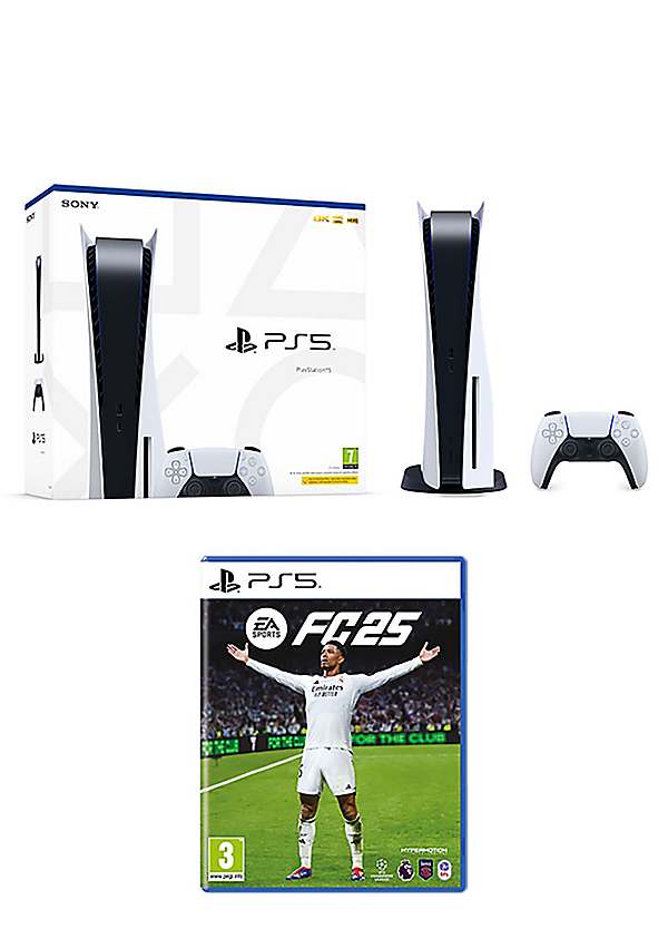 PlayStation 5 (PS5) with EA Sports FC 25 (7+) | Freemans